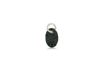 Rhodium Plated | Gemstone Pendants
